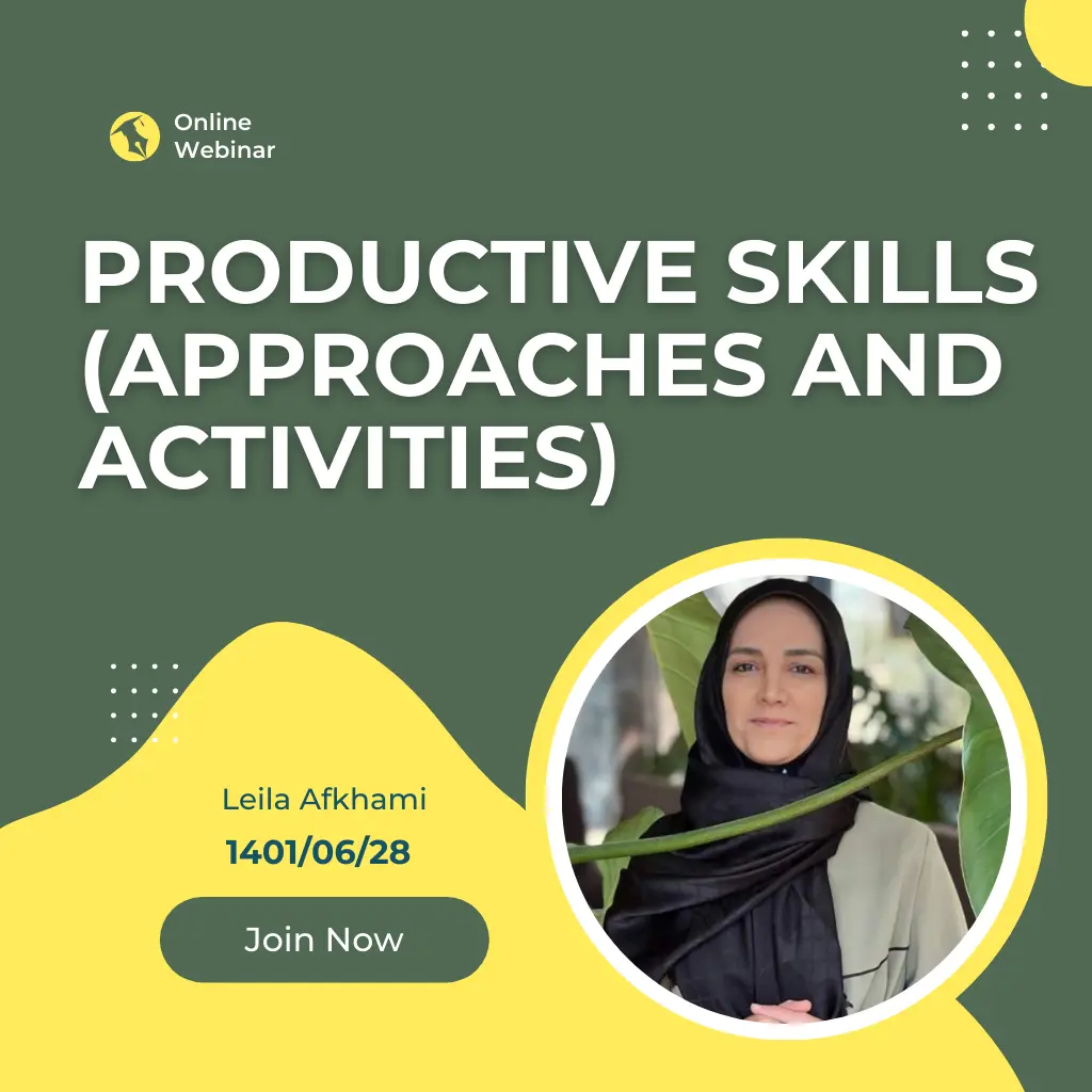 Productive Skills (approaches and activities)​