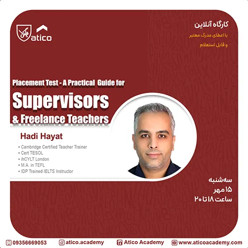 Placement Test - A Practical Guide for Supervisors & Freelance Teachers