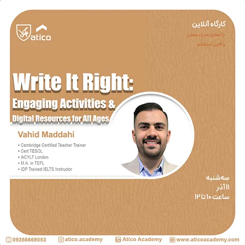 Write It Right: Engaging Activities & Digital Resources for All Ages